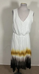 Simply Vera Women’s Multicolor Sleeveless Dress Size L - Picture 1 of 8