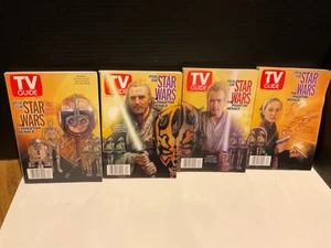 TV Guide Drew Struzan 4 Star Wars Phantom Menace covers set Darth Maul 1999 - Picture 1 of 1