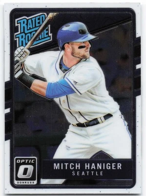 2017 Donruss Optic #64 Mitch Haniger RR RC [Base Set Baseball Card] - Image 1 of 2