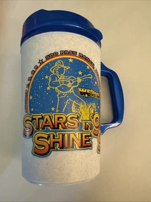 Taza aislada Stare In Shine 99 1999 coleccionable WE fest festival de música Foto 1 de 4