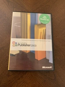 Microsoft Publisher 2003 Full Version For Windows NO SUBSCRIPTION! - Picture 1 of 3