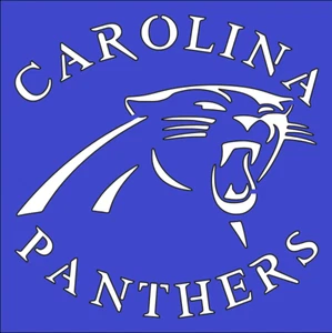 4"x4" Kunststoff Schablone - Panthers (SC678) (Sie wählen die Farbe) ** *** - Bild 1 von 10