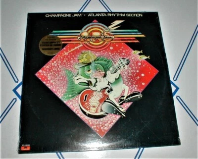 ATLANTA RHYTHM SECTION 1978 "Champagne Jam" LP w Imaginary Lover HYPE STICKER NM - Image 1 of 3