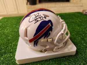 Cornelius Bennett Signed Buffalo Bills Mini Speed Football Helmet Beckett COA - Picture 1 of 1