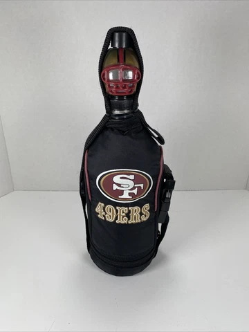 49ners Helmet Plastic Water Bottle Travel Case New Cover