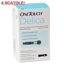 4 CONFEZIONI ONE TOUCH DELICA 25 AGHI PUNGIDITO