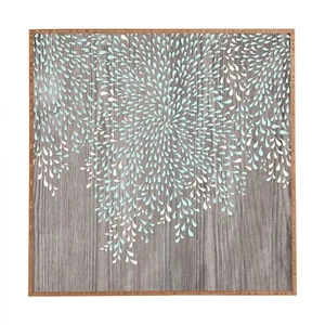 Deny Designs Iveta Abolina Coastal Raindrops Framed Wall Art, Medium/20 x 20 - Picture 1 of 6