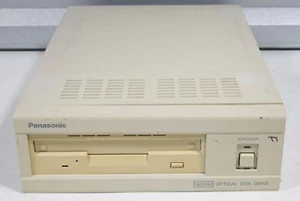 Unidad de disco óptico vintage Panasonic WORM Magneto óptica SCSI 1287 - Imagen 1 de 5