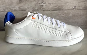 Le Coq Sportif Court Men's White Leather Trainers Sneakers 9 Shoes 42 Stan Smith - Picture 1 of 12