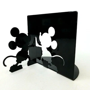 Sujetalibros de metal negro MICHAEL GRAVES Diseñador Zak Disney Mickey Mouse - Imagen 1 de 7