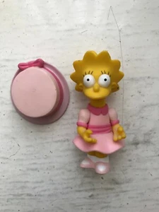 PLAYMATES INTERACTIVE THE SIMPSONS SERIES 9 SUNDAY BEST LISA SIMPSON FIGURE - Picture 1 of 2