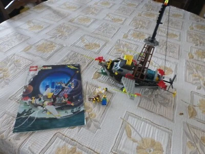 Vintage LEGO SYSTEM BATEAU 6493  100% COMPLETS+ NOTICES - Photo 1/4