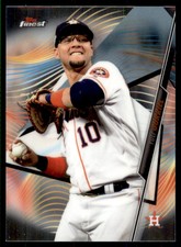 2020 Topps Finest Base #53 Yuli Gurriel - Houston Astros
