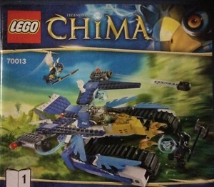 LEGO CHIMA SET 70013 EQUILA’S ULTRA STRIKER BUILDING INSTRUCTION MANUALS - Picture 1 of 2