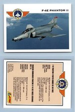 F-4E Phantom II #63 Wings Of Fire 1992 Panini Trading Card