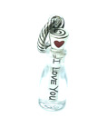 Brighton Message In A Bottle PS I Love You Red Heart Pendant Silver Charm