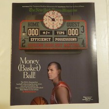 The New York Times Magazine February 2009 Money Basket Ball Shane Battier D9