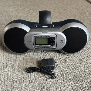 Sirius Sportster SP-B1 Boombox w/SP-R2, Antenna & Power Cord TESTED + WORKS - Picture 1 of 9