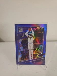 2021-22 Donruss Optic Purple Prizm #109 Carmelo Anthony - Los Angeles Lakers - Picture 1 of 2