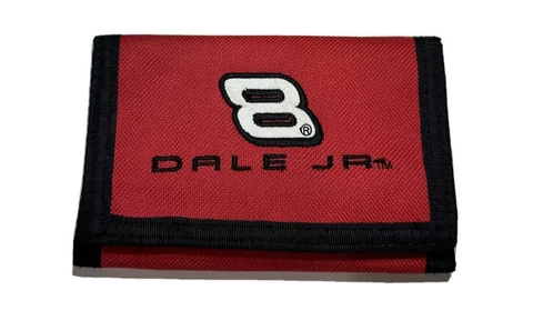 New Dale Earnhardt Jr Wallet #8 Red NASCAR with Tag Vintage Collectible Cover