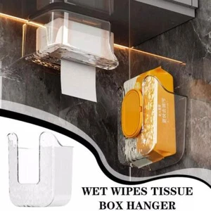 Modern Design Wall Mounted Tissue Box Perfect For Wet Wipes Organization D❁UK - Picture 1 of 13