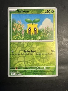 2024 Pokémon S&V Twilight Masquerade Reverse Holo Foil Sunkern 6 /167 - Picture 1 of 2