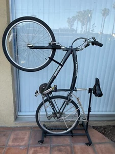 Sttoraboks Upright Bike Stand Brand New In Box, Vertical Bike Stand Adjustable - Picture 1 of 4