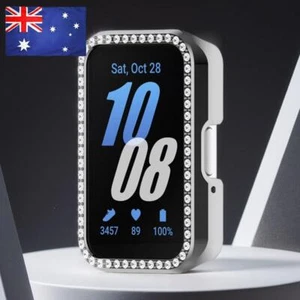 PC Diamond Inlaid Case Watch Half Cover Case for Samsung Galaxy Fit 3 SM-R390 - Zdjęcie 1 z 27