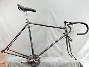 1979 Campagnolo Road Bike Frame 58cm Large Chromoly Steel Miche Sugino Ships USA - Picture 1 of 17