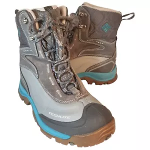 Stivali da neve Columbia Omni Heat Techlite 200 grammi escursionismo impermeabili donna taglia 7 - Foto 1 di 9