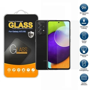 Pour Samsung Galaxy A72 5G Protection Écran en Verre Trempé - Photo 1 sur 12