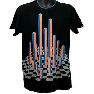 Artistry In Motion T Shirt Mens M Medium Abstract 3D Art AIM Graphic Tee Black - Picture 1 of 6