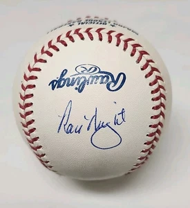 Ray Knight Firmato Auto Rawlings Ufficiale Major League Baseball METS B7 - Foto 1 di 3