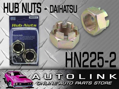 Par de tuercas de cubo de cojinete de rueda para Daihatsu Charade G100 G102 1987-1993 delanteras Foto 1 de 4