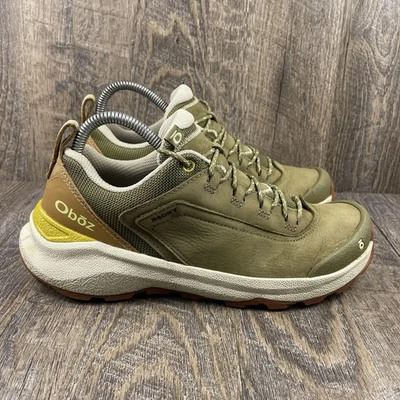 Oboz Cottonwood Low Shoes Womens 8 Conifer Green B-DRY Hiking Trail Outdoors - Image 1 of 4