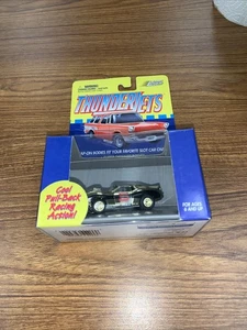 Johnny Lightning ThunderJet Javelin Gold Chrome #5 Pull Back Cars HO Scale NEW - Picture 1 of 8