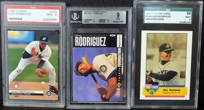 3 1994 ALEX RODRIGUEZ RC классический PSA 9 Fleer Pro карты SGC 9 Coll выбор BGS 9 - Изображение 1 из 2