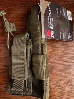 SE ADAPTA A GLOCK 17, 20, 21 - FUNDA MOLLE/CINTURÓN CON BOLSA EXTRA-MAG DE FOX TACTICAL Foto 1 de 4