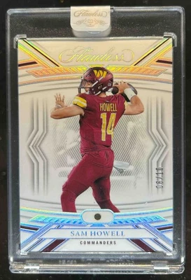 2023 Flawless Sam Howell Diamond #6/10 Commanders - Image 1 of 2