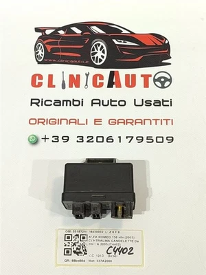 CENTRALINA CANDELETTE PER ALFA ROMEO 156 Berlina Serie (932_) 55187288 38430002 - Immagine 1 di 3