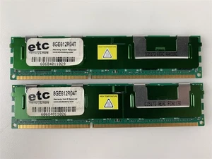 ETC 16GB (2x8GB) DDR3 1333 10600R Server RAM 8GE612R04T - Picture 1 of 2
