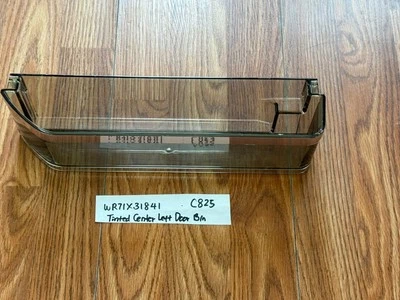 Lixeira de porta esquerda central colorida WR71X31841 para geladeira GE CVE28DP2NCS1 C825 - Imagem 1 de 4