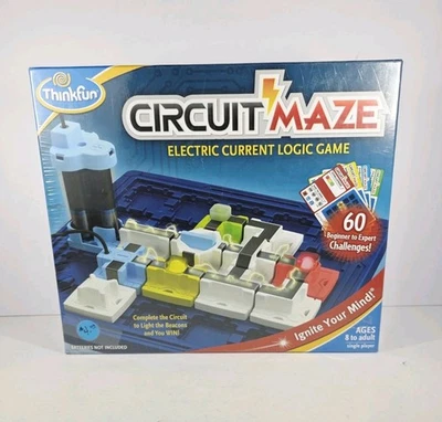 Thinkfun CIRCUIT MAZE Electric Current Logic Game NEW/SEALED BOX - Image 1 of 4