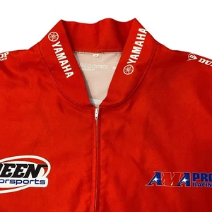 Maglia Motorsport Racing Yamaha Motosport Meen Grafica Rossa S/S Uomo 4XL - Foto 1 di 5