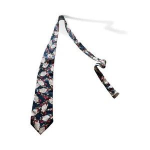 Corbata de hombre Tabasco Peppers Salsa Botellas 100 % seda novedad corbata vintage nueva - Imagen 1 de 3