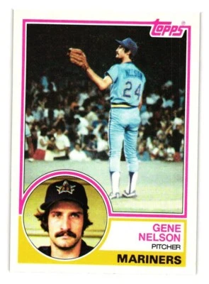 1983 Topps - #106 Gene Nelson - Image 1 of 2