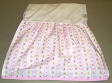 Expectation Floreale Lettino Gonna ~ Goccia 12 ' ~ Rosa Bianco Giallo Verde