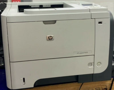 HP Laser Printer Lasjet P3015 Mono A4 Printer With Toner - Image 1 of 4