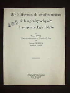 Sur le diagnostic de certaines tumeurs de la région hypophysaire à symptomatolog - Imagen 1 de 1