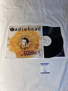 THOM YORKE SIGNED AUTOGRAPH RADIOHEAD PABLO HONEY VINYL RECORD PSA/DNA COA CREEP - Picture 1 of 8